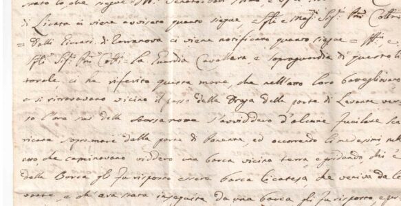La trasmissione della corrispondenza